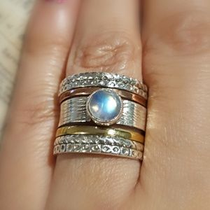 Organic wedding/engagement ring